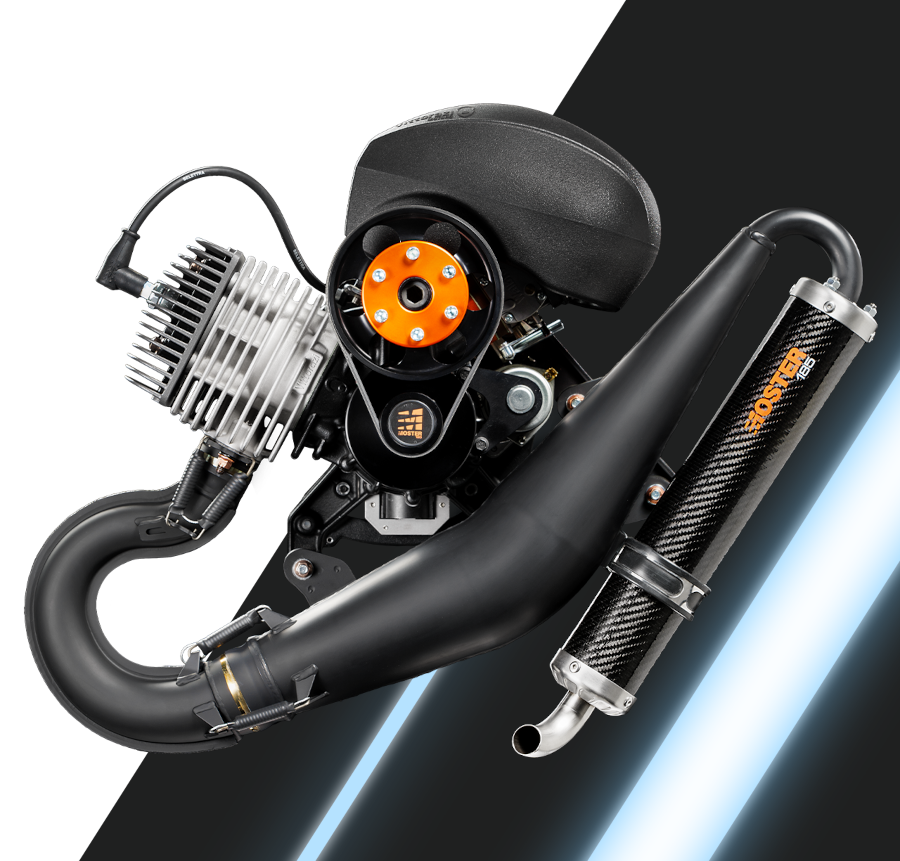 Motor paramotor Moster em destaque